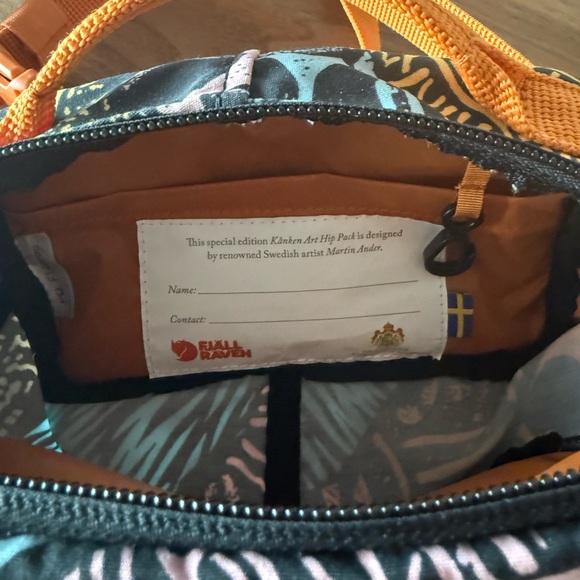 Fjällräven Kånken Woodlands Multicolor Hip Pack - Picture 6 of 6